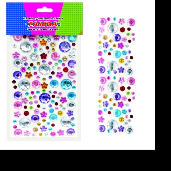 PIEDRAS SURT. PLAST. CADH. PASCUA MOD.05AB C250 PZAS E12